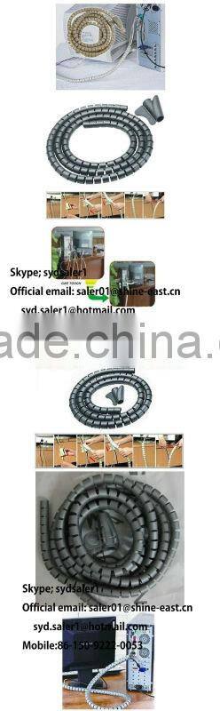 Plastic sprial wrap making machine made in China Qingdao