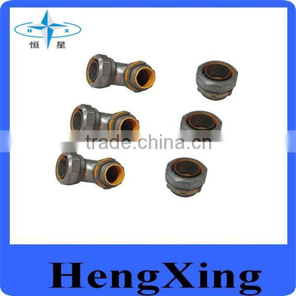 LIQUID TIGHT CONNECTOR ANGLE 90 DEGREE,conduit fittings,pipe fittings