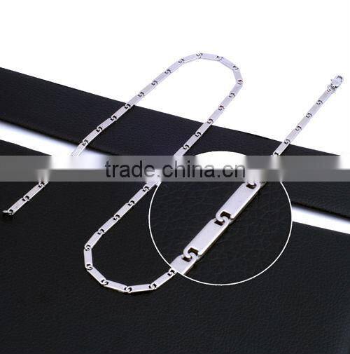 High quality stainless steel bicycle chain necklace (QN10032)