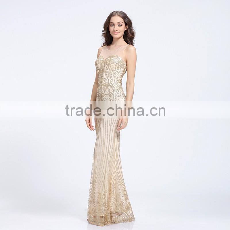 Latest fashion products sexy evening dress with sequin,bling evening dress