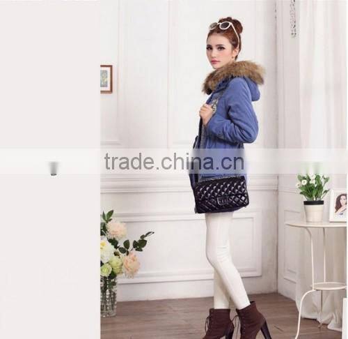 Woman Clothing Newest Any Size Black And White Coat Women Fashion Coats 2014