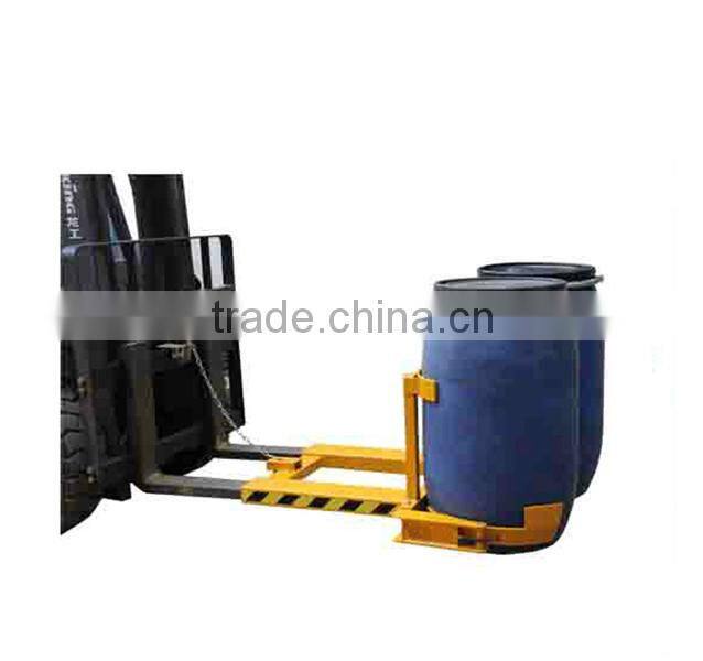 Usefull 800Kgs Forklift Plastic Hoop Drum Handing Clamp Round Clamps