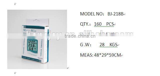 Big LCD display hygrometter