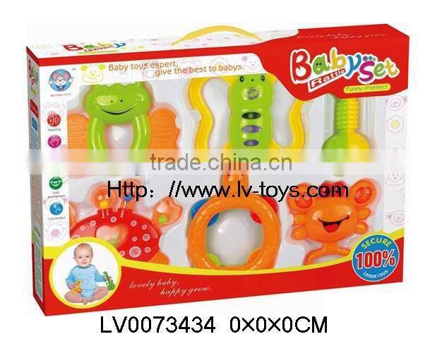 Funny Star shape baby rattles for kids