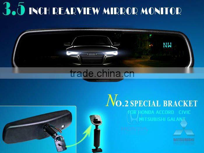 rearview mirror car monitor with 4.3 tft lcd