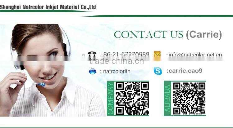 Clear Waterproof PET Inkjet Film for Positive Screen Printing