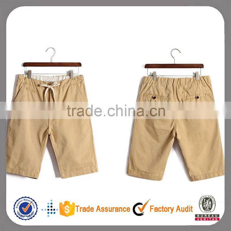 New style wholesale elastic waist cheap shorts for men