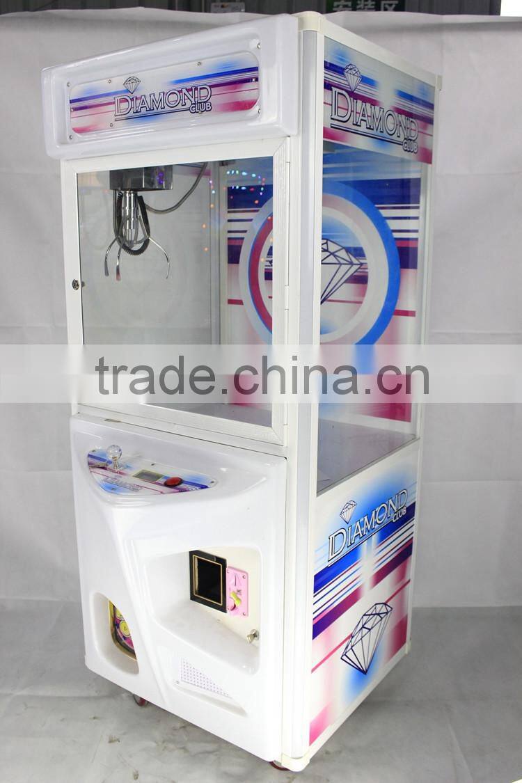Coin operated crane machine capsule toy vending machine small toy crane machine