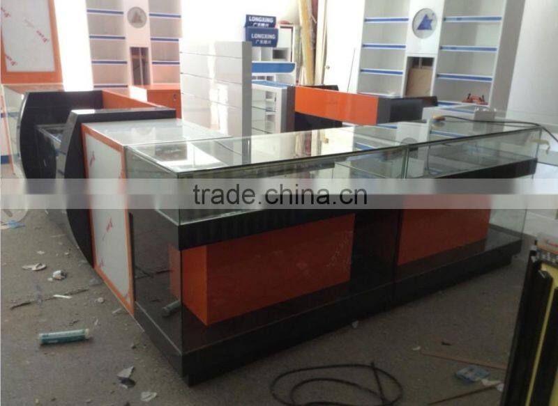 Cell phone accessories kiosk& cell phone kiosk in shopping mall.