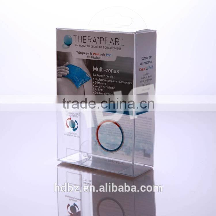 factory offer high quality folding hard pvc box