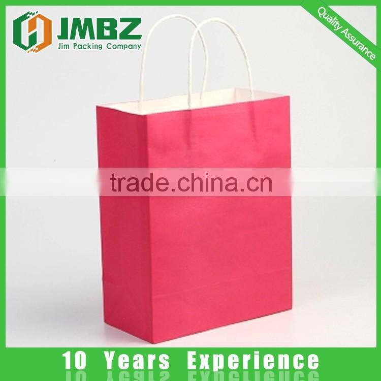 Kraft and shopping paper bags