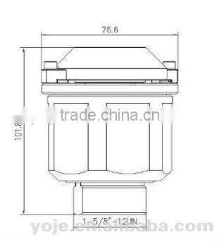 aluminum breather vent for oil Tanker