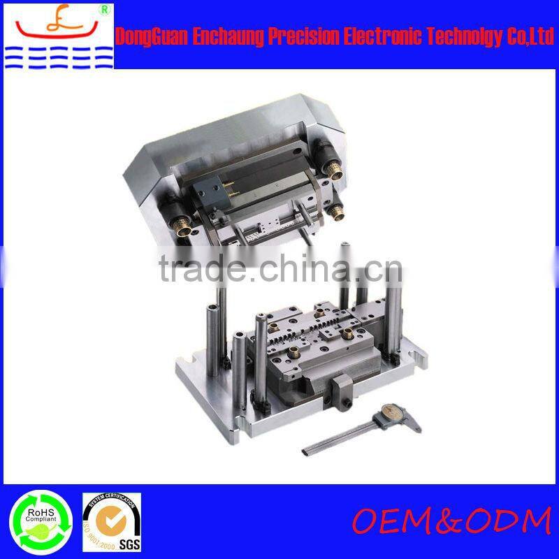 China #3-#10 euro type metal zipper slider hot chamber zinc die casting molds