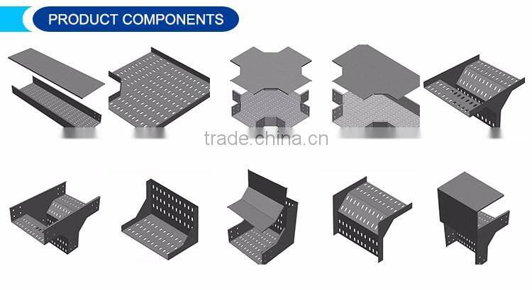ISO9001 Perforated Cable Trunk Tray Trunking