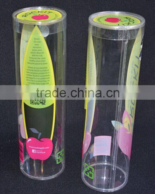 2015 hot wholesale fashionable plastic round tube