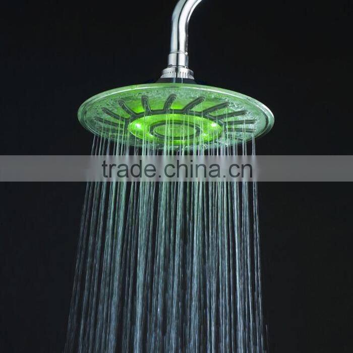 ABS PLASTIC LED SHOWER HEAD,LED TOP SHOWER