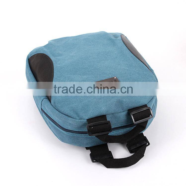 New arrival vintage khaki canvas backpack, day backpack