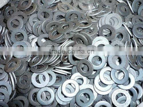 Supply Standard fastener good quality and price carbon steel ZP or YZP DIN125A thin flat washer