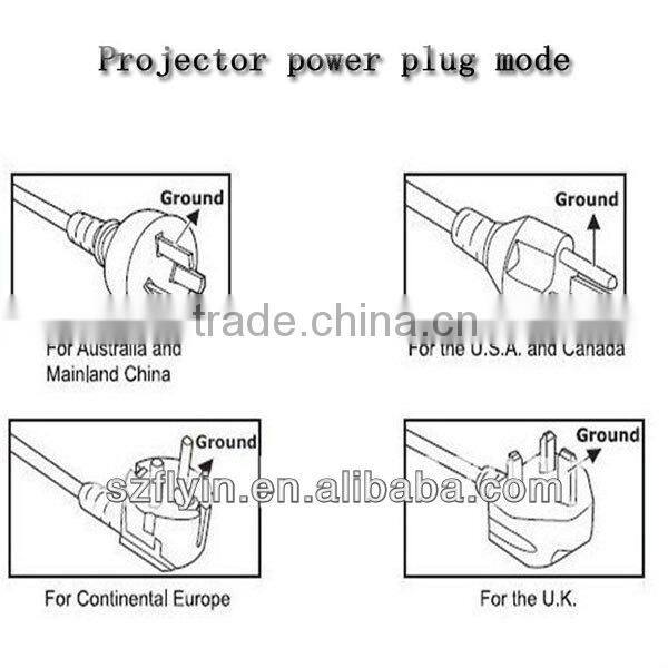 200 inches image 1920x1080 Pixels 2800 Lumens Holograpic Projector Home theater 1080P Projector 3LCD Video Projector