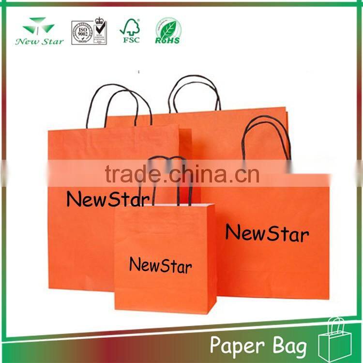 customized cheap design printing paper bag for shopping