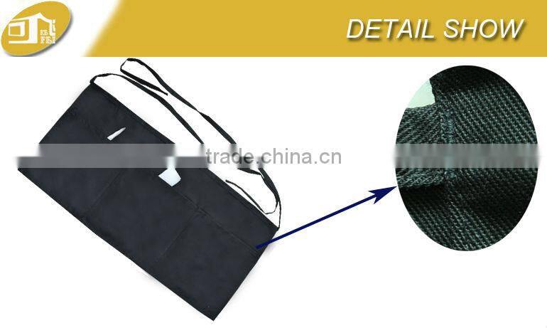 65 Polyester 35 Cotton Waist Black Apron