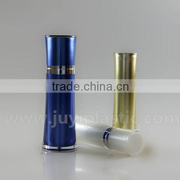 silver square acrylic cosmetic bottles container