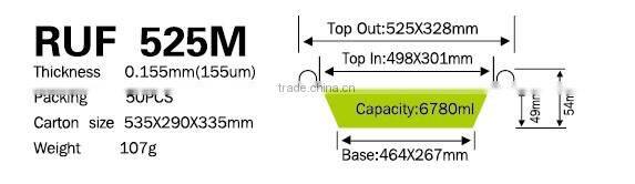Catering Disposable Food aluminum foil Containers full size for food packing