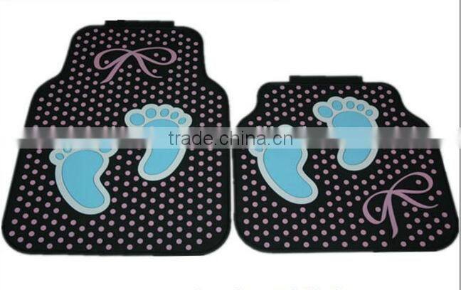 universal fitting car carpet cartoon design car mat