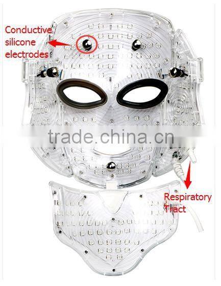 Most popular products led beauty light mask Photon PDT LED Facial Skin Rejuvenation with teaching video