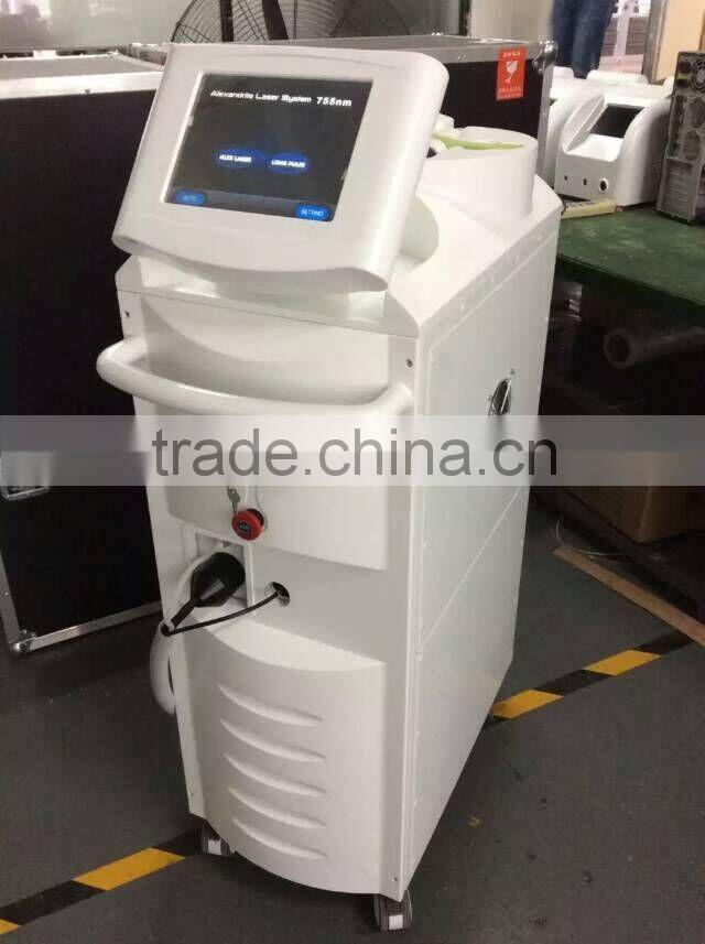 12 months warranty 755nm&long pulse alexandrite laser easy permanent hair reduction