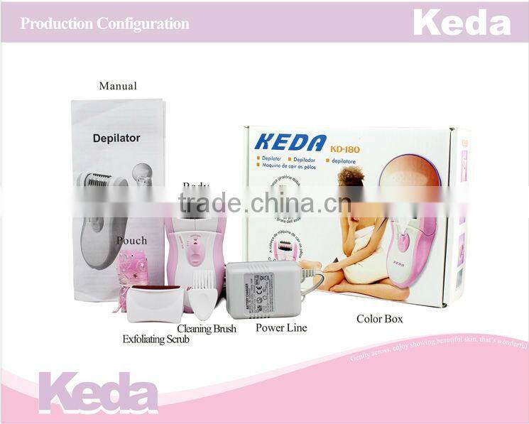 Popular Rechargeable Hair Epilator Clean in Summer