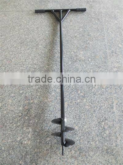 Post Hole Fence Manual Hand Drill Digger Earth Auger 150 mm 6"