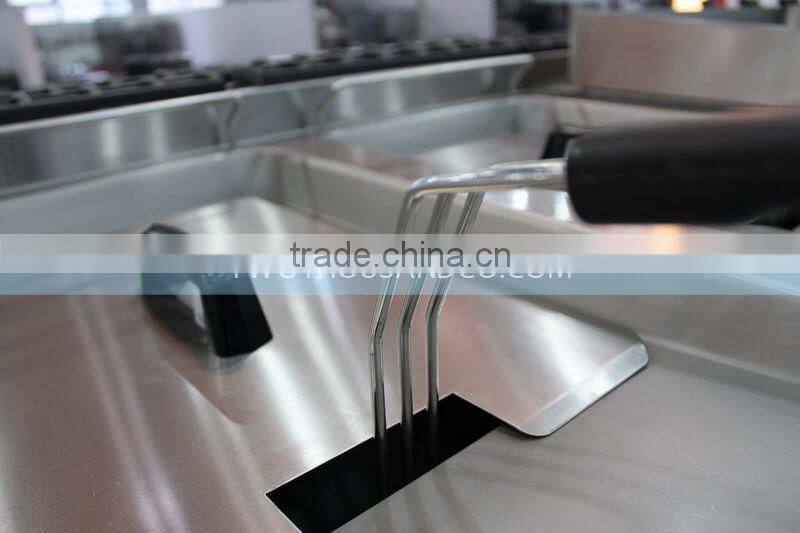 Gas Deep Fryer - 40 Liters, 105772 BTU, TT-WE154A