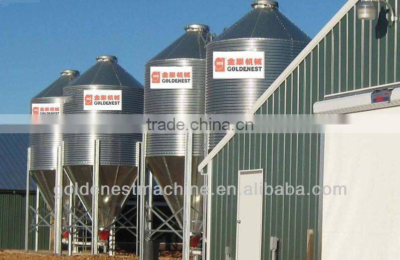 chicken farm equipment hot galvanized silo