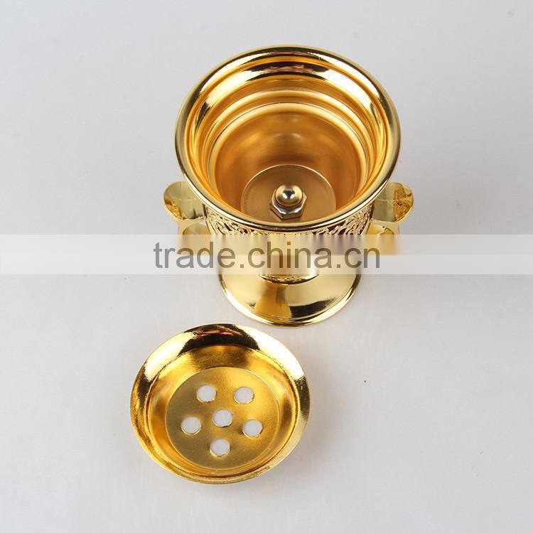 2016 Hot Sell Mini Throphy Shape Metal Incense Burner