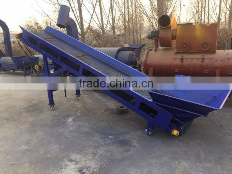 pet plastic bottle flakes crushing washing drying recycling line