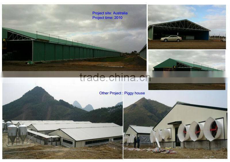 Poultry farm house chicken structure