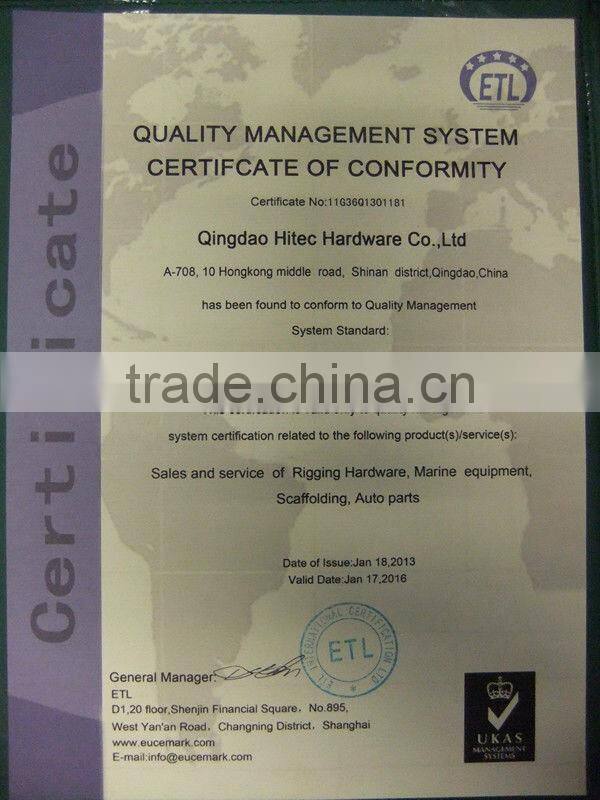 Open Die Forged Electro Galvanized JIS Frame Turnbuckle with eye and hook