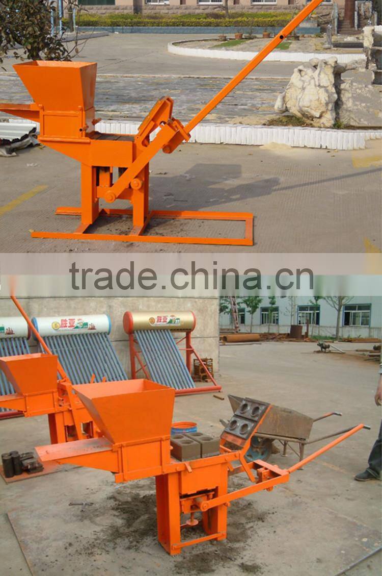 Neweek environmental manual solid moulding clay brick making machine for clay