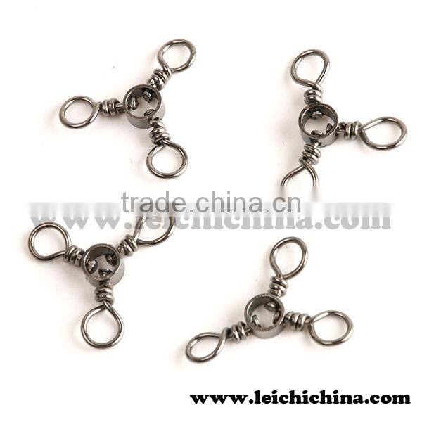 Low price carp fishing 3-way rolling swivels
