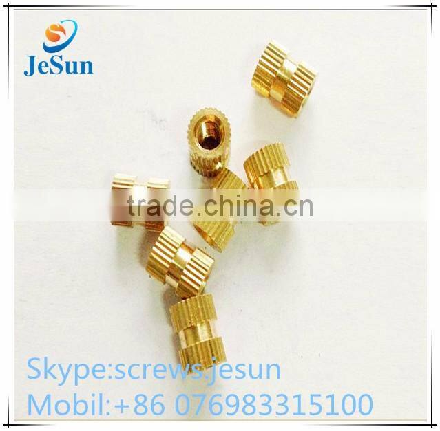 china supplier brass knurled thumb nut