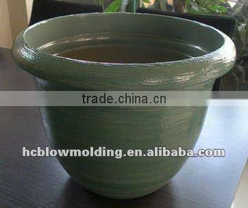 Custom plastic flower pot Various Size Flowerpot Garden Pots Plante HDPE,Artificial metal