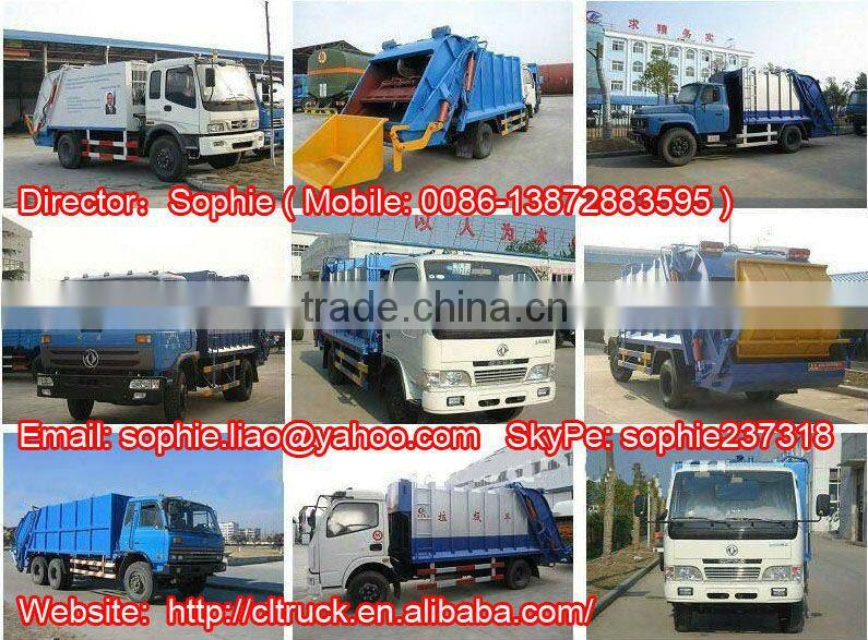 DongFeng garbage collector truck,Refuse Compactor truck,nissan garbage compactor truck