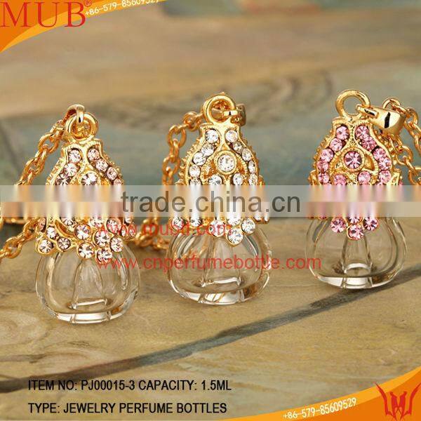 Fashion Enjoyment Jewelry Pendant Glass Perfume bottle jewelry