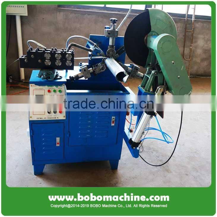 Galvanized spiral corrugated post-tension duct machine