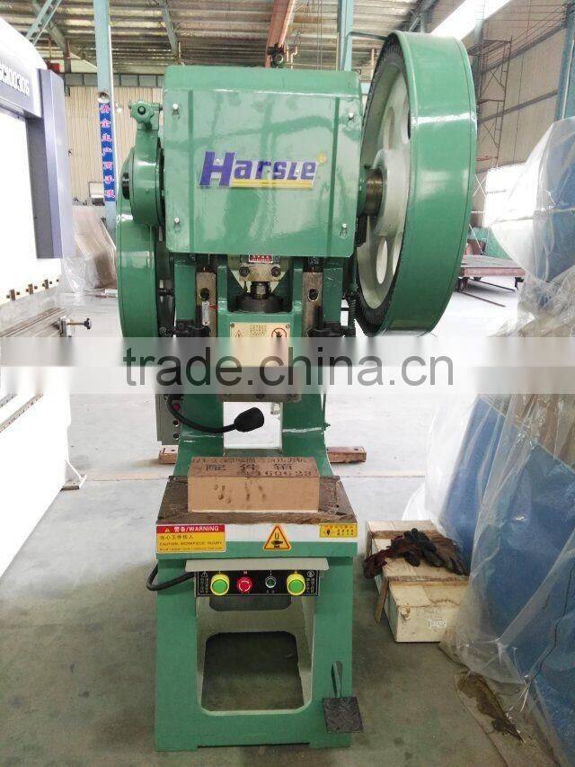 press punching machine with high accuracy, J23 series C-type power press