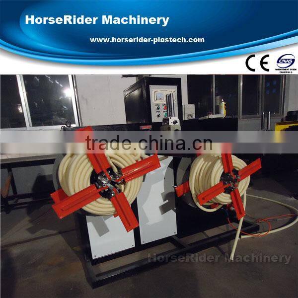 PVC single wall corrugated pipe extrusion line