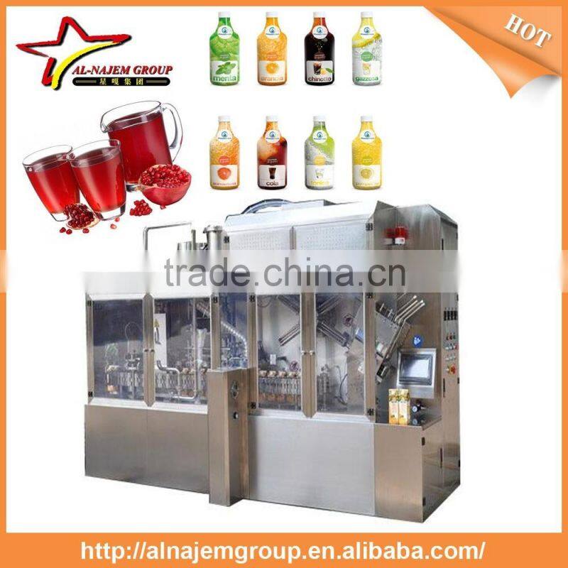 juice drink aseptic hot filling machine