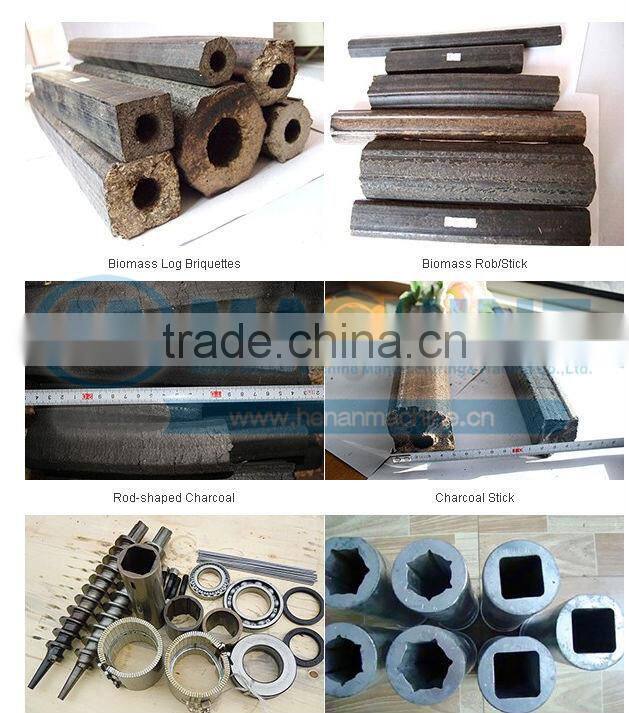 wood/biomass briquette extruder machine china supplier