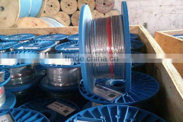 0.6-36mm 316 Galvanized Steel Wire Rope